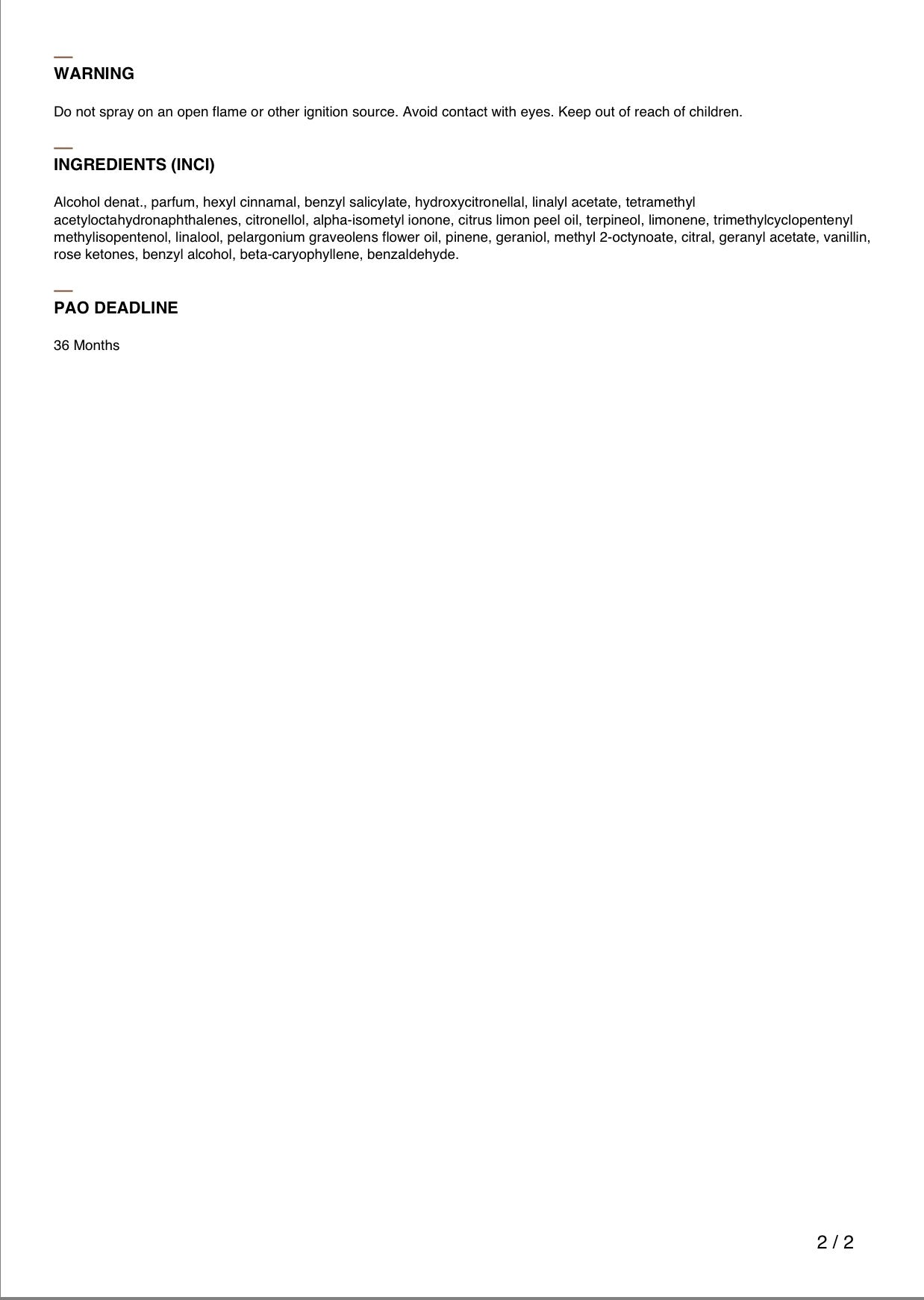 Extrait de Parfum – Inspired by l’Adore 007