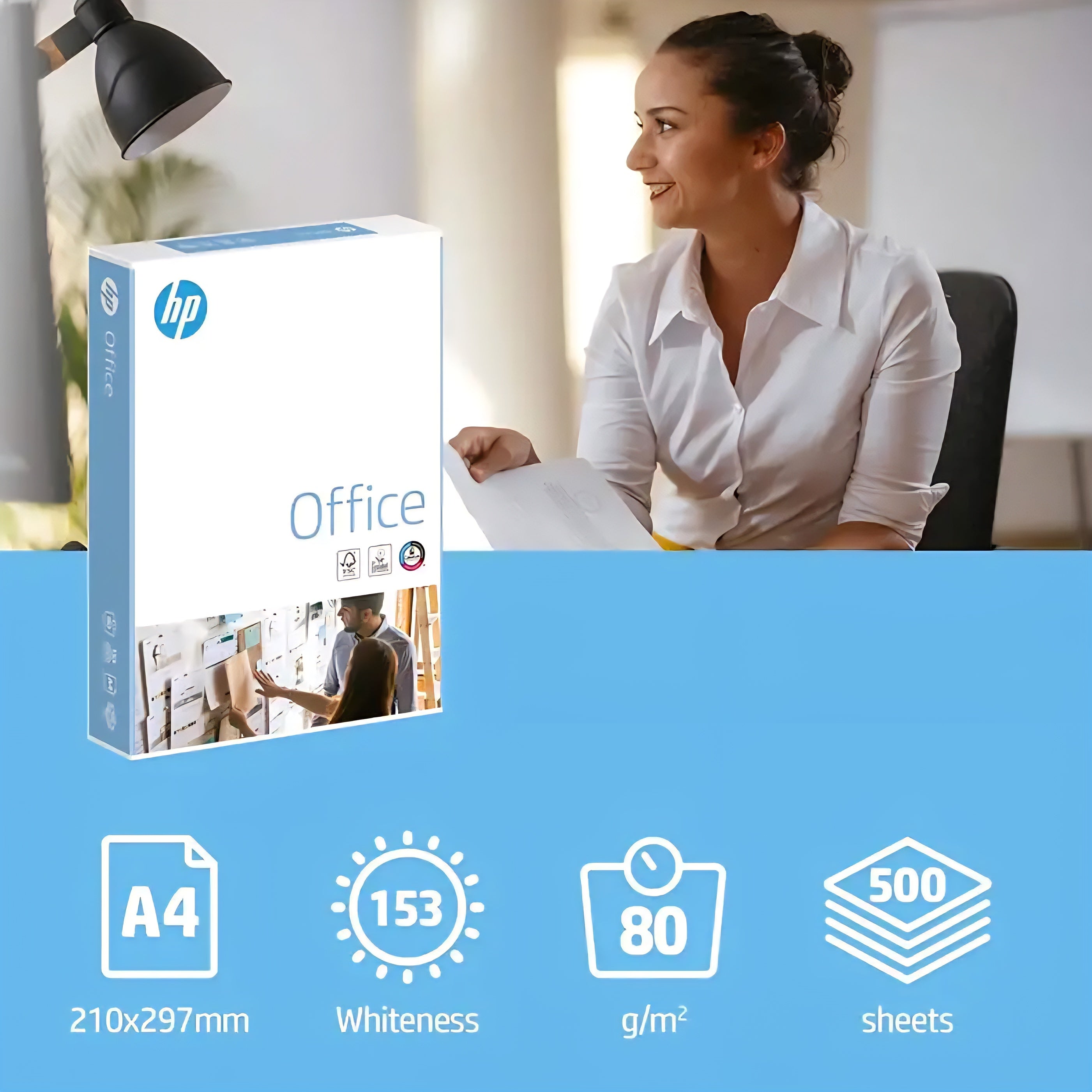 HP Copier Paper 5 Pack 2500 Sheets